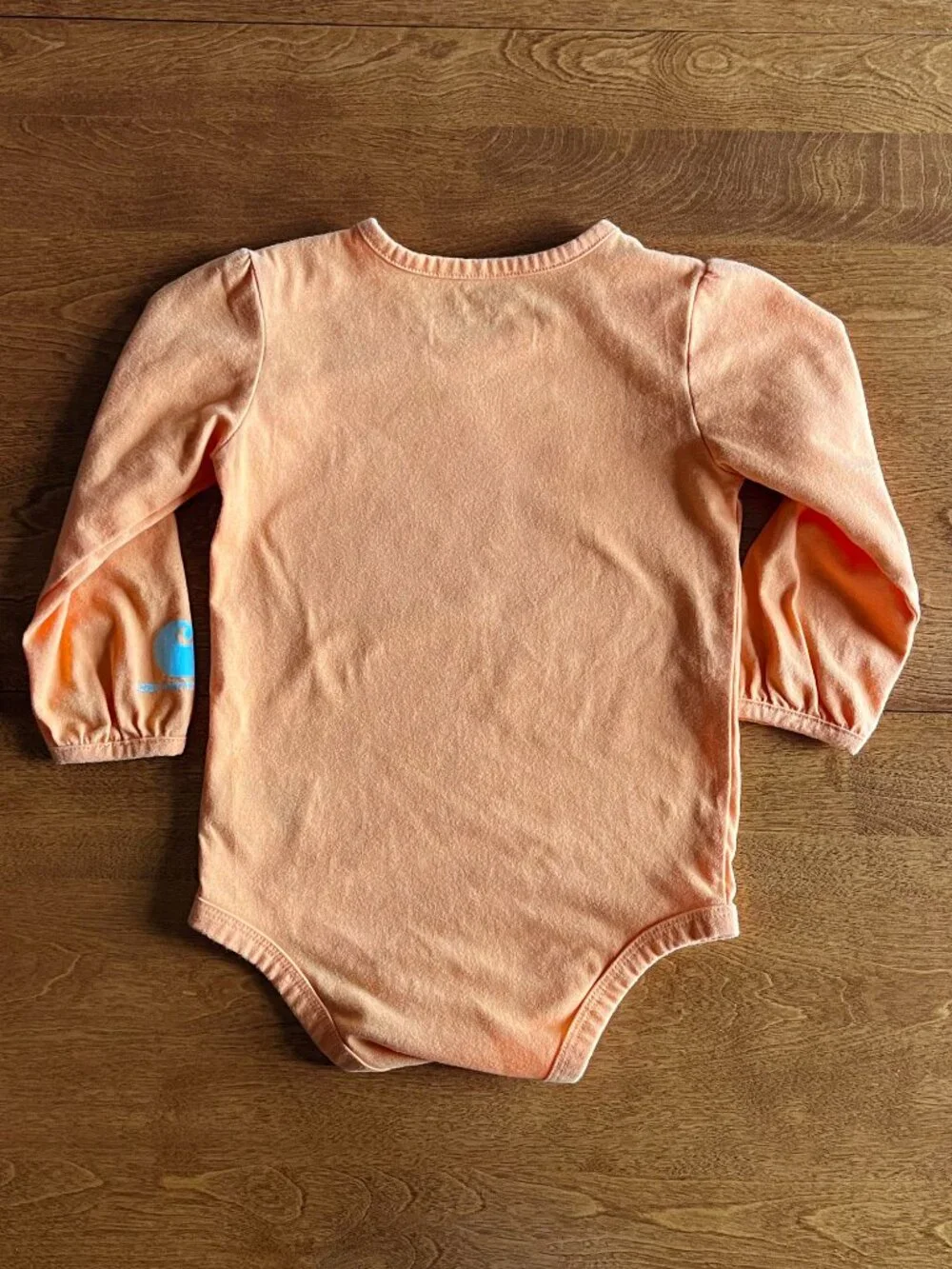 Carhartt orange mountain sunrise onesie 18m